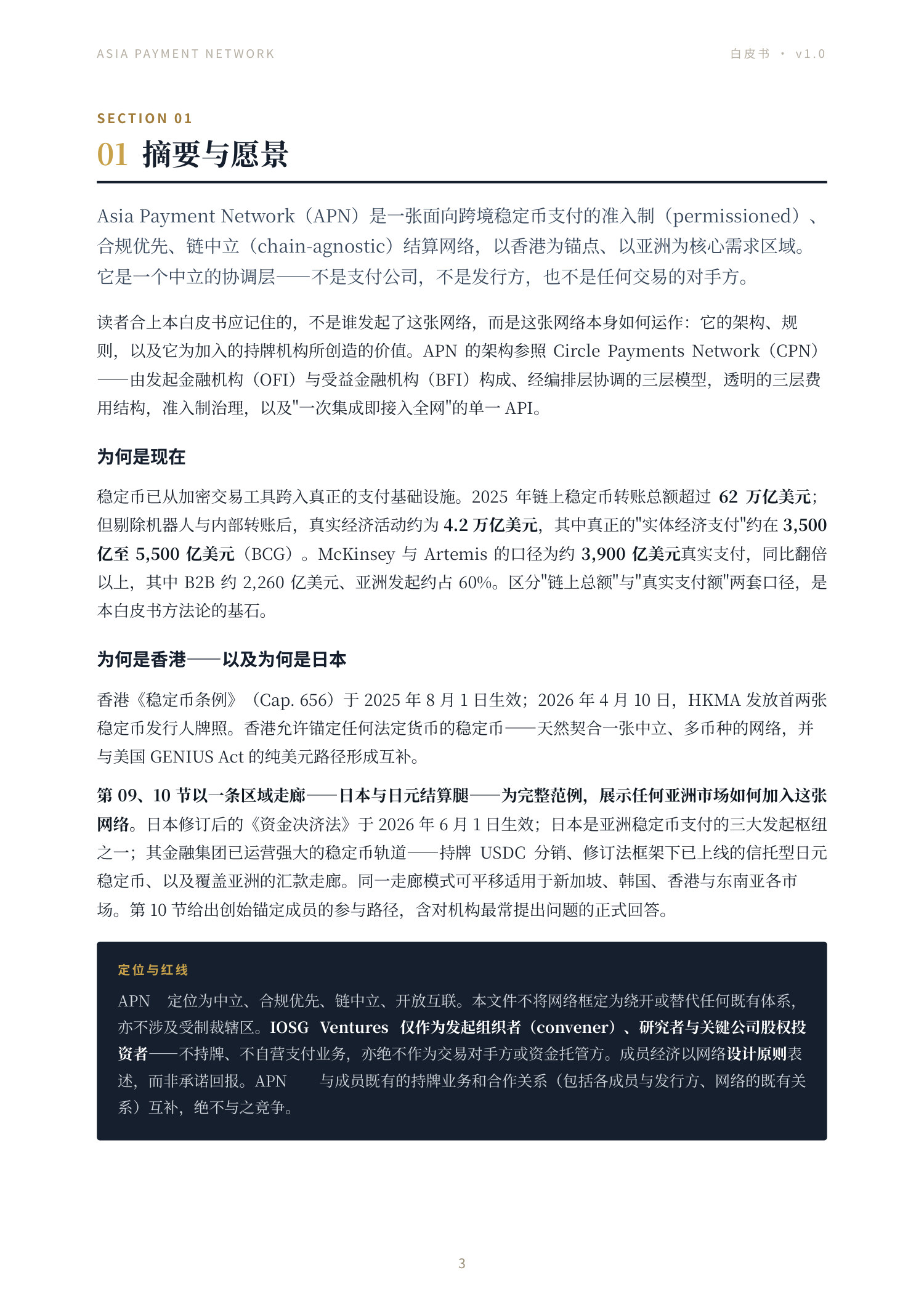 Asia Payment Network 白皮书第 3 页