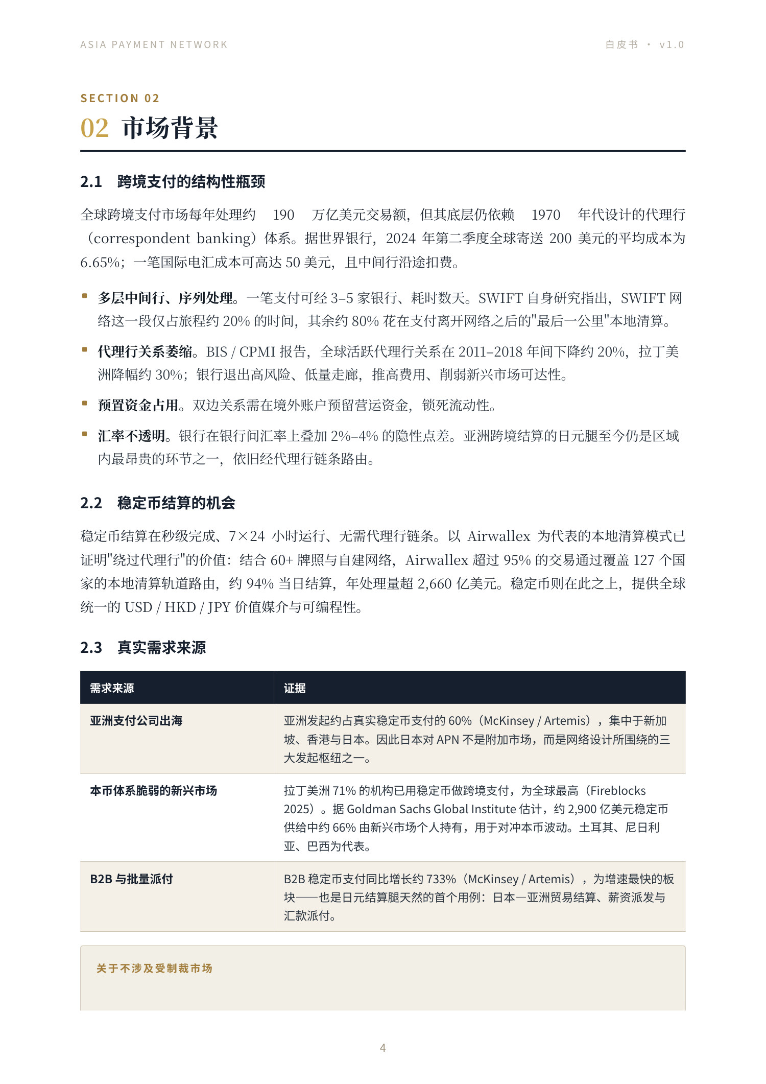 Asia Payment Network 白皮书第 4 页