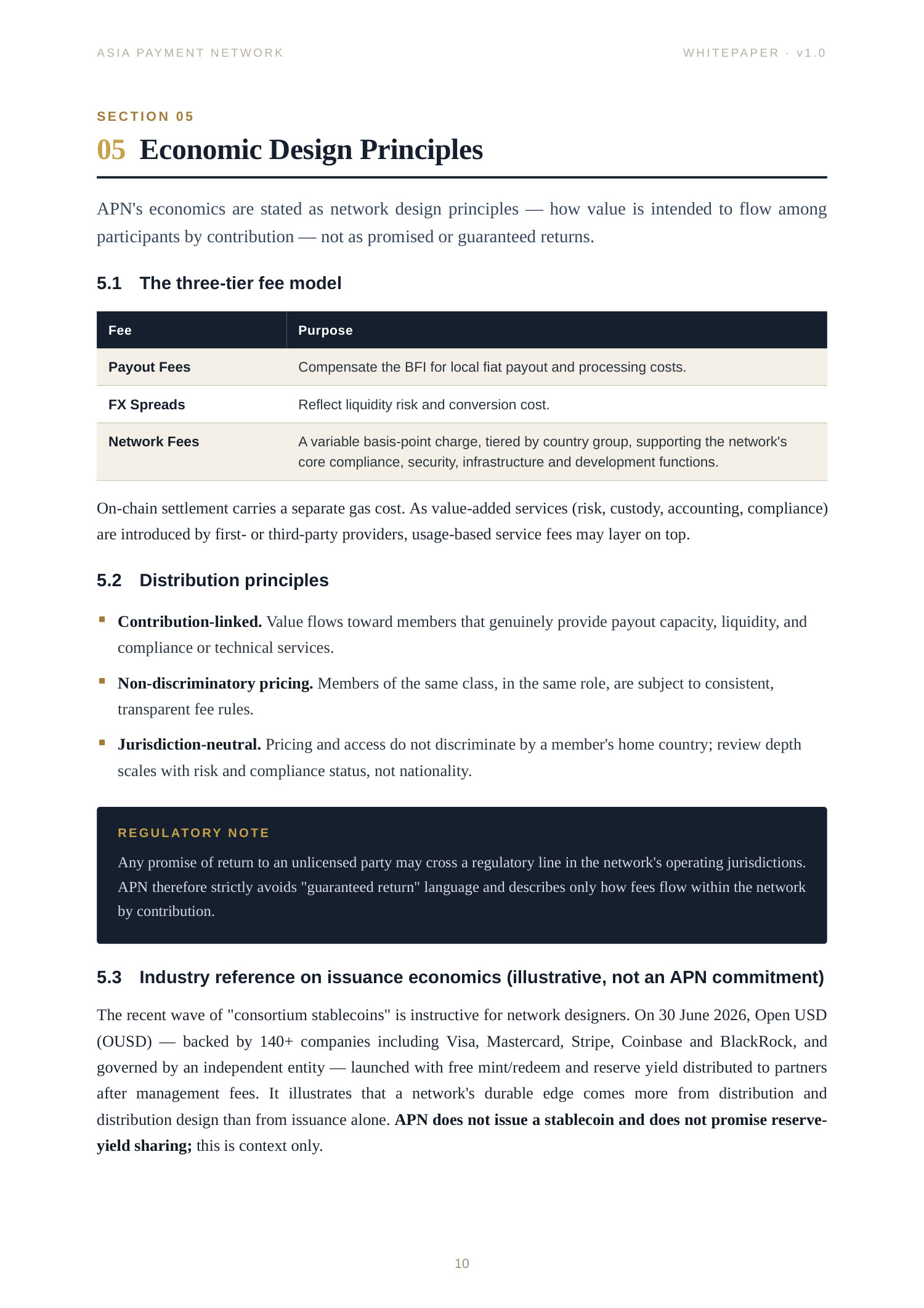 Asia Payment Network Whitepaper page 10