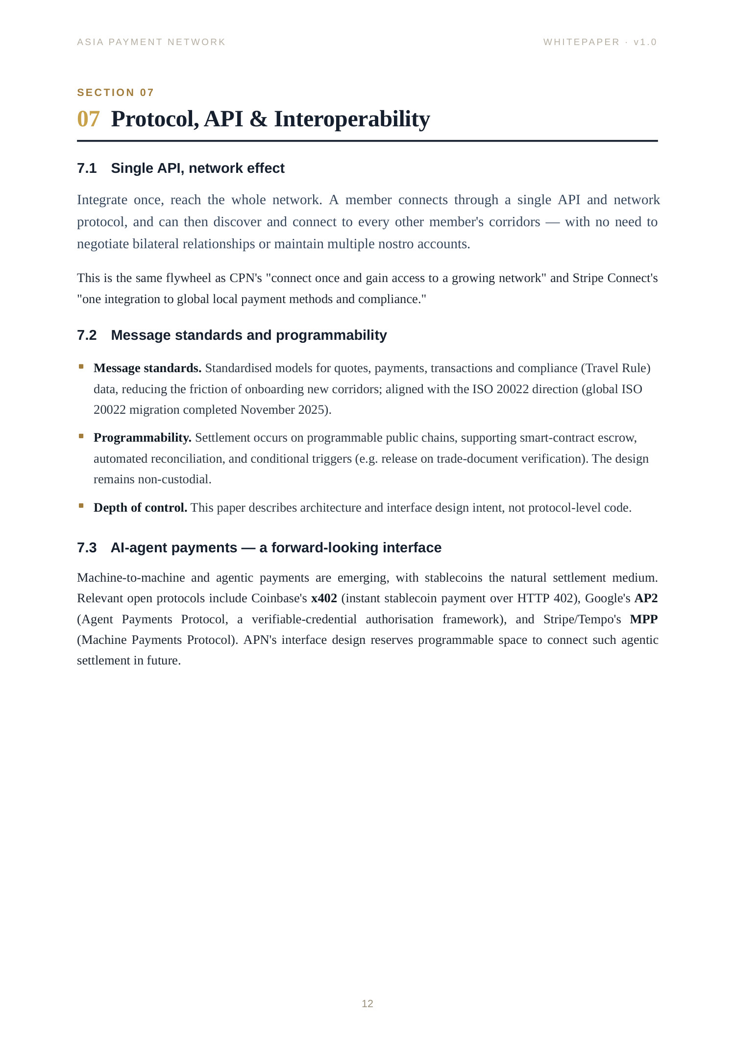 Asia Payment Network Whitepaper page 12