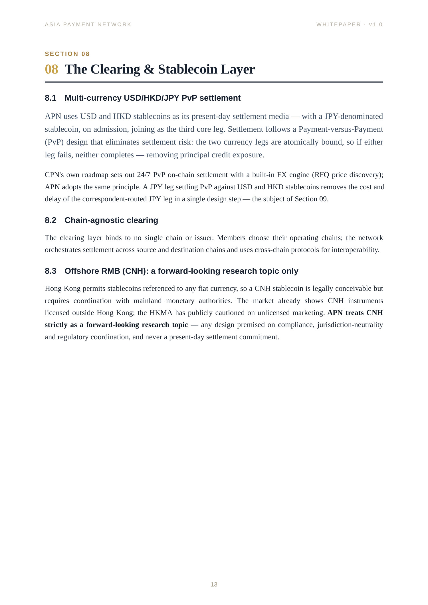 Asia Payment Network Whitepaper page 13