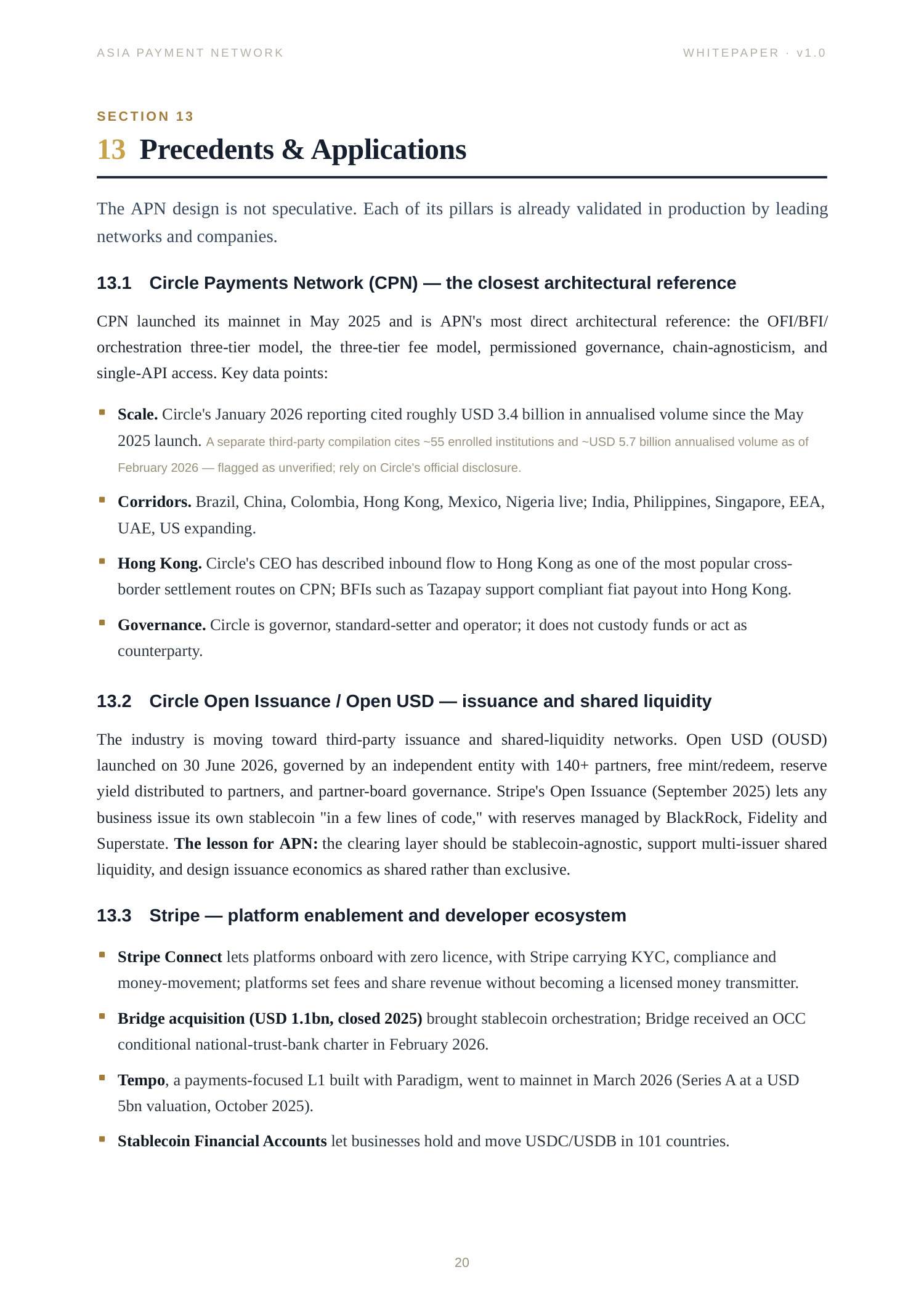 Asia Payment Network Whitepaper page 20